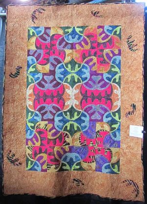 Claudia's Color Puzzle quilt