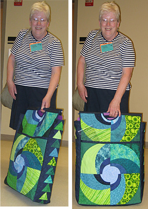 Radiant Suns Bag by Chris D.