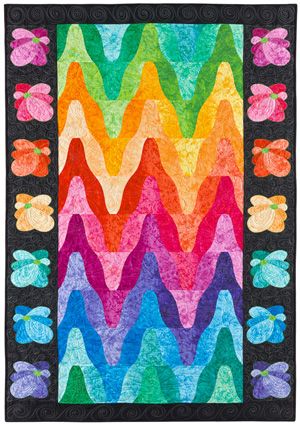 Rainbow Ripples pattern